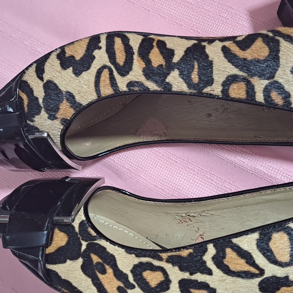 B Makowsky - BF Donna, Sz 7M, 2" heels Animal Print, - Picture 5 of 6
